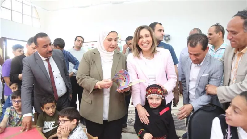 نيفين الكيلاني: نسعى لتفعيل البرامج الهادفة لاكتشاف مواهب سيناء   وإشراكهم بمسابقات  الوزارة    