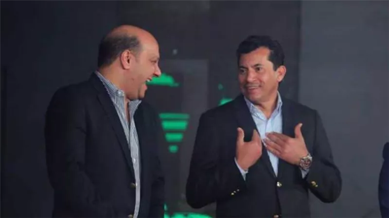رئيس الجمباز يهنئ وزير الشباب برئاسة الاتحاد الافريقي للرياضة الجامعية