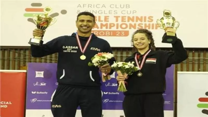 وزير الرياضة يشيد بانجازات منتخبي التنس والسلاح 