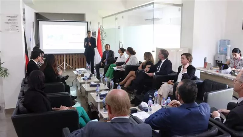 وفد هولندي يتفقد المركز المصري الألماني للهجرة تمهيدا لإطلاق تعاون مماثل مع مصر
