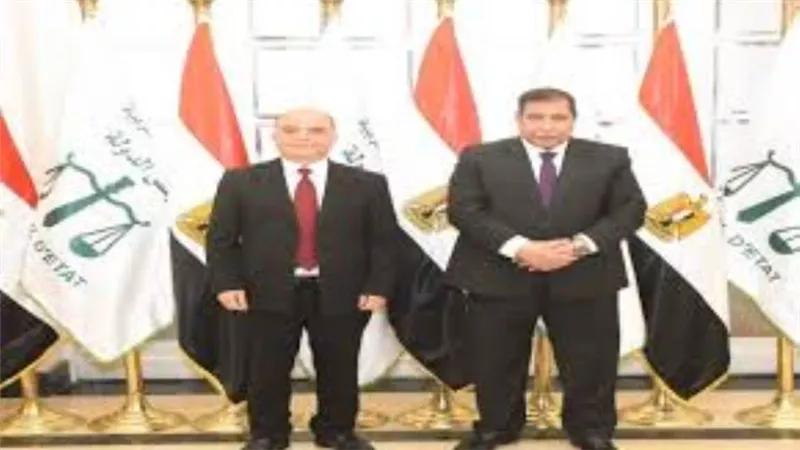 رئيس مجلس الدولة يستقبل وفدا رفيع المستوى من محكمة التمييز الأردنية