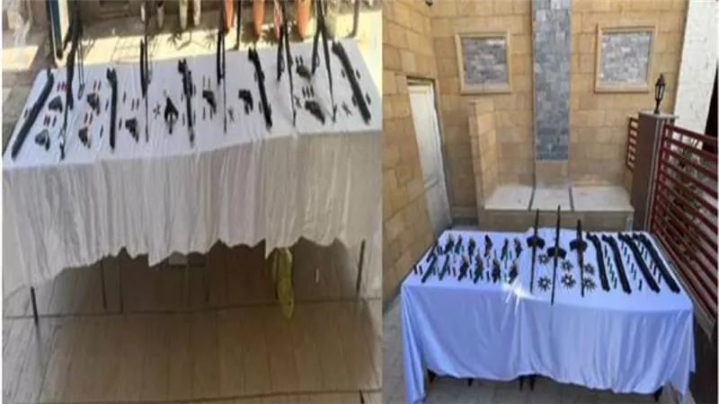 الأمن العام يضبط 36 متهمًا بـ40 قطعة سلاح ناري في أسيوط 