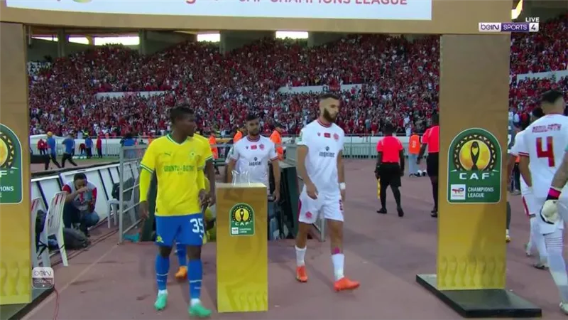شوط أول سلبي بين الوداد وصن داونز في دوري أبطال أفريقيا