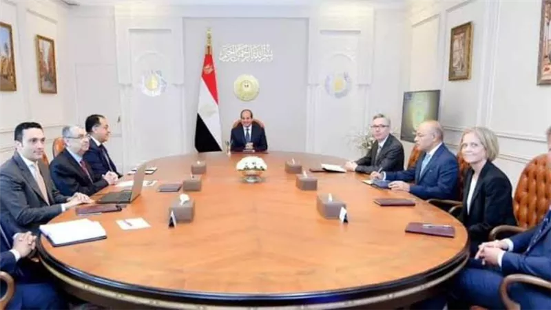 رئيس سكاتك النرويجية يؤكد لـ السيسي زيادة استثمارات الشركة في مصر