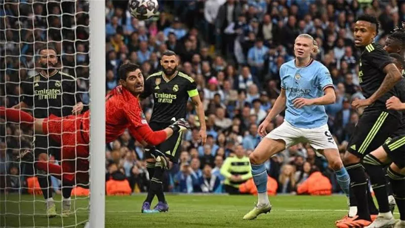 مانشستر سيتي يتقدم على ريال مدريد بهدفين في الشوط الأول بدوري أبطال أوروبا