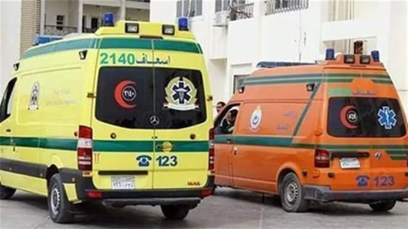 إصابة 4 أفراد من أسرة واحدة إثر انقلاب سيارة بأطفيح