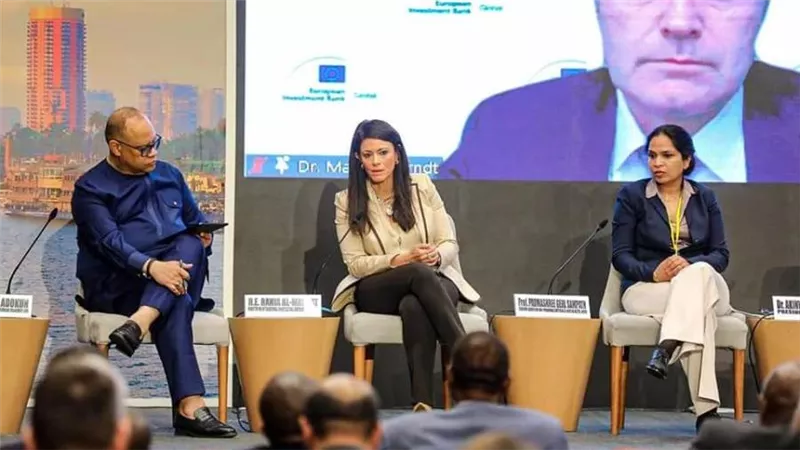 رانيا المشاط: ندعم الشراكات التي يقوم بها البنك الأفريقي لتنمية الابتكار وتحفيز جهود تطوير الرعاية الصحية والصناعات الدوائية
