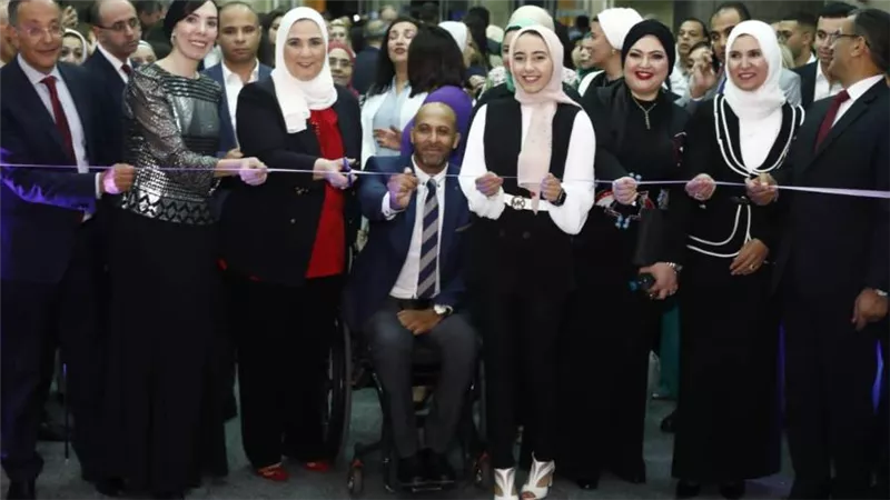 بالصور .. الوزراء والسفراء والنجوم يفتتحون الدورة الأولى من الملتقى العالمي للتمكين بالفن فى متحف الحضارة