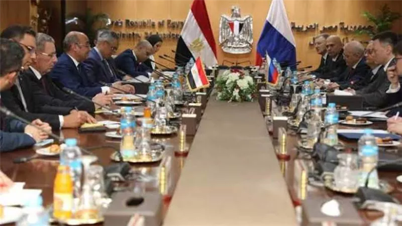 وزير العدل يستقبل النائب العام الروسي لبحث التعاون القضائي والتدريب