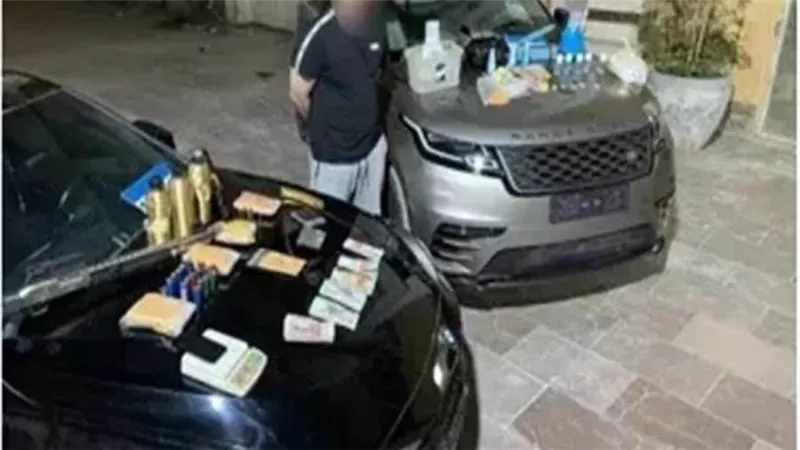 ضبط مصنع لإنتاج المخدرات بالقاهرة  