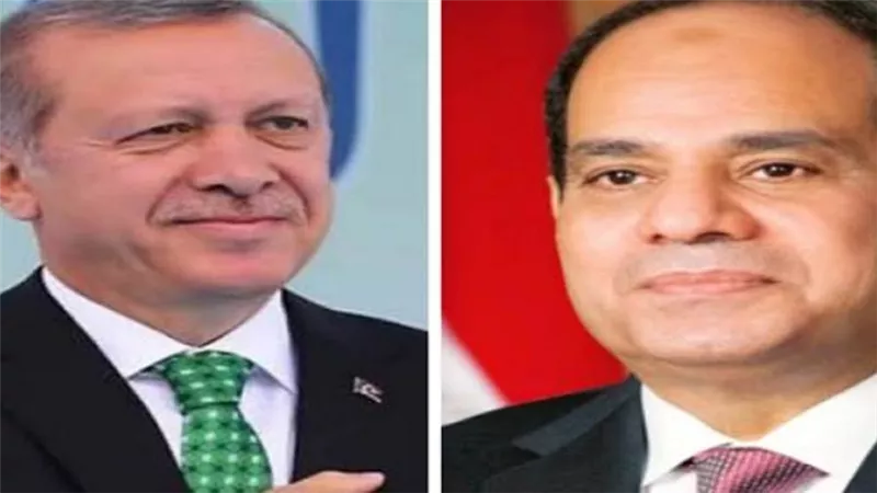السيسي يهنئ أردوغان بمناسبة فوزه بالانتخابات الرئاسية التركية