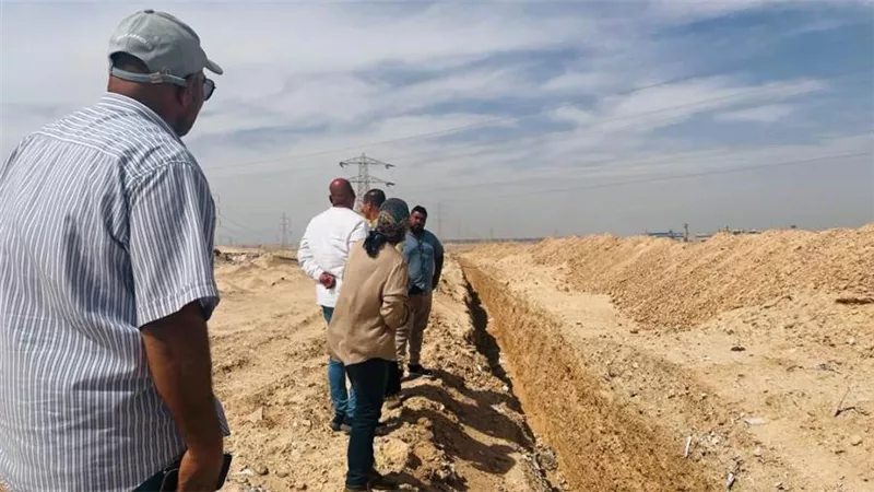 رئيس «جهاز السويس الجديدة» تتفقد أعمال المرافق والزراعة الجارية بالمدينة