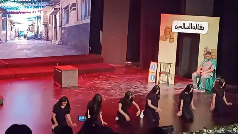 عروض مسرحية ومعارض فينة لطلاب مدرسة مودرن نارمر بمسرح الشباب والرياضة