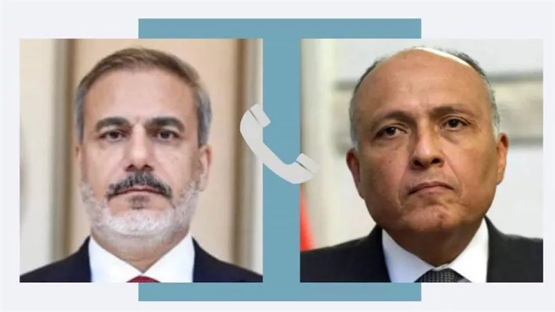 وزير الخارجية يجري اتصالا هاتفيا بوزير خارجية تركيا للتهنئة بتوليه المنصب