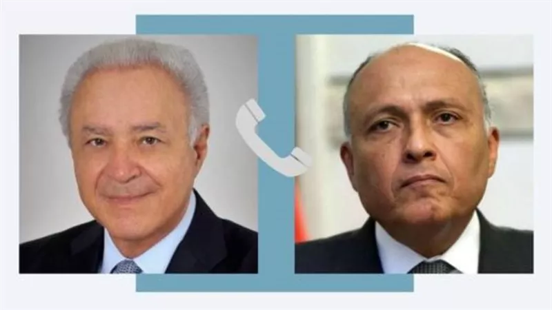 وزير الخارجية يتلقى اتصالاً هاتفياً من وزير خارجية اليونان الجديد