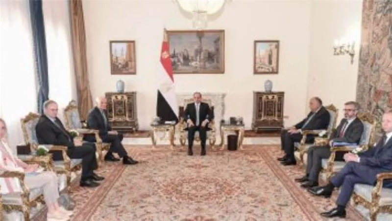 الرئيس السيسي يؤكد أهمية الاتحاد الأوروبى فى إطار السياسة الخارجية لمصر