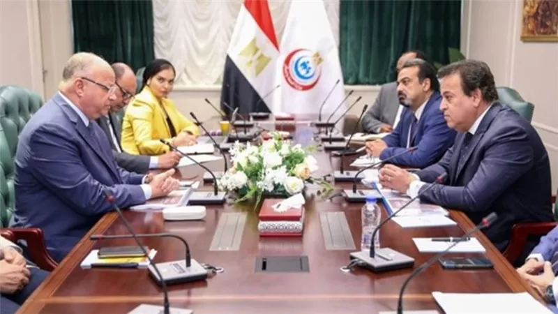 وزير الصحة ومحافظ القاهرة يبحثان إحياء كبريتاج حلوان ضمن النهوض بالسياحة العلاجية