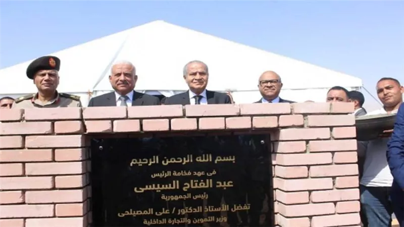 وزير التموين يدشن أكبر مشروع قومي لإنشاء مخازن استراتيجية للمنتجات الغذائية لأول مرة بمصر (صور)