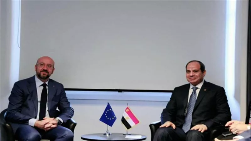الرئيس السيسي يلتقي رئيس المجلس الأوروبي على هامش قمة ميثاق التمويل العالمي الجديد بباريس