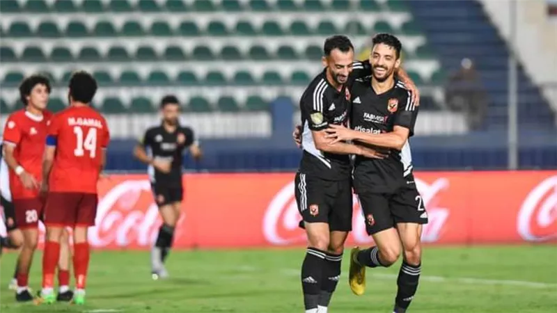الأهلي يعود لصدارة الدوري بعد الفوز على حرس الحدود 3-0
