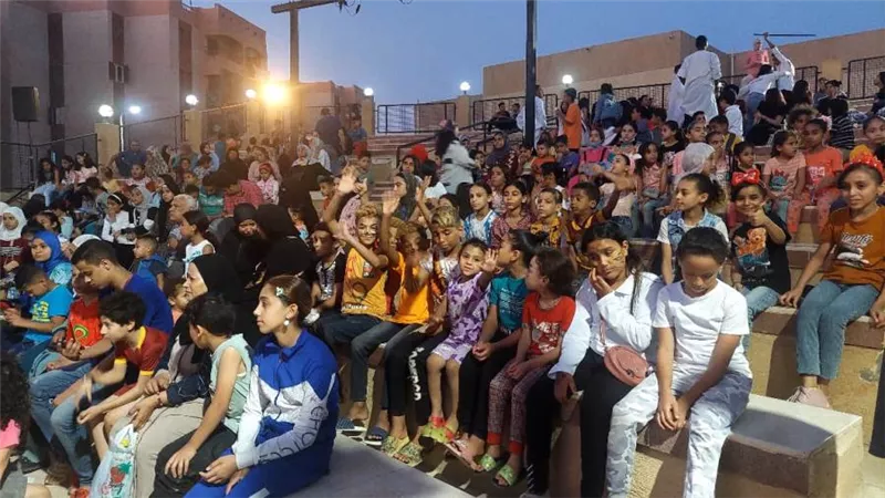فنون أطفال أسوان في ثالث ليالي احتفالات 30 يونيو