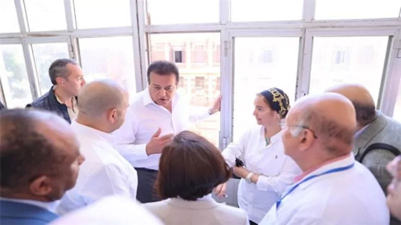 وزير الصحة يوجه بسرعة تنفيذ خطة تطوير مستشفى «دار إسماعيل للولادة» بالإسكندرية (صور)