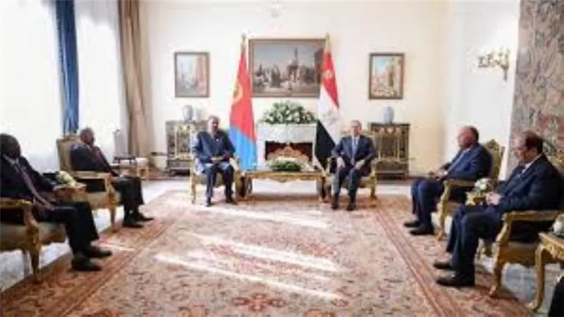 الرئيس : حريصون على تعزيز العلاقات الثنائية مع إريتريا في شتى المجالات