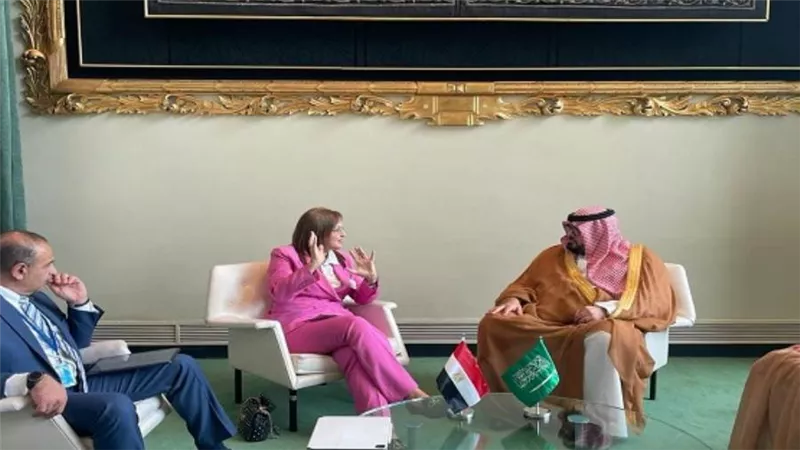 وزيرة التخطيط تلتقي بوزير الاقتصاد والتخطيط السعودي لبحث آليات تعزيز سبل التعاون (صور)