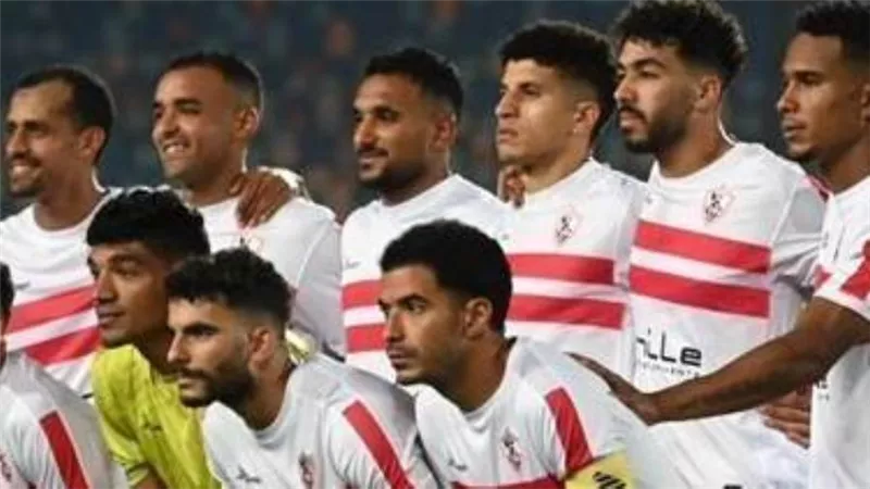 لاعبو الزمالك يخوضون تدريبات بدنية في الجيم مساء اليوم
