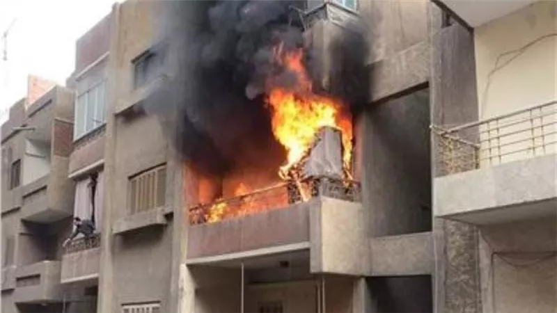السيطرة على حريق اندلع داخل شقة سكنية بالهرم