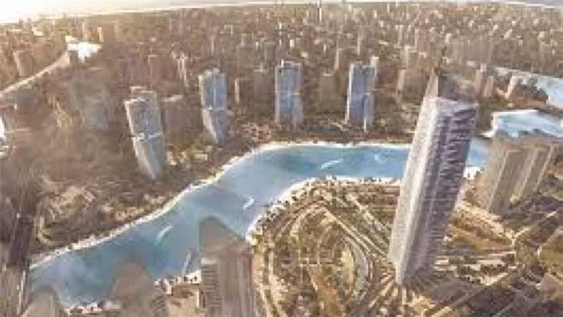 رئيس الوزراء يتجول بمنطقة أبراج الداون تاون بالعلمين الجديدة