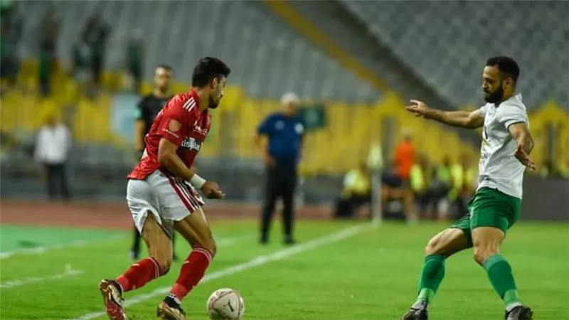 التعادل السلبي يحسم الشوط الأول بين الأهلي والمصري