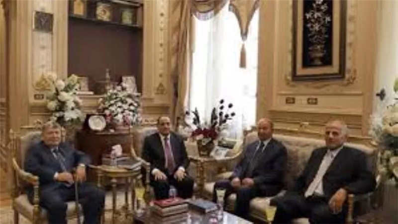 قضاة الدستورية والعدل يهنئون حسني عبد اللطيف برئاسة محكمة النقض