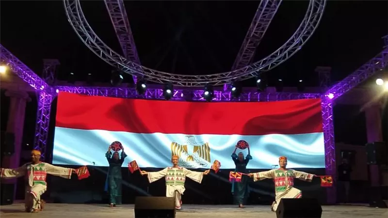 مهرجان جرش.. تفاعل كبير مع الإبداعات الشعبية المصرية لفرق قصور الثقافة 