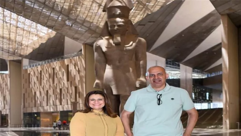 وزيرة الهجرة تلتقي جون المصري أحد أهم المؤثرين على مواقع التواصل الاجتماعي من المصريين بالخارج