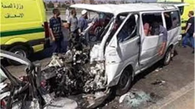إصابة 12 شخصا في 4 حوادث بالمنيا 