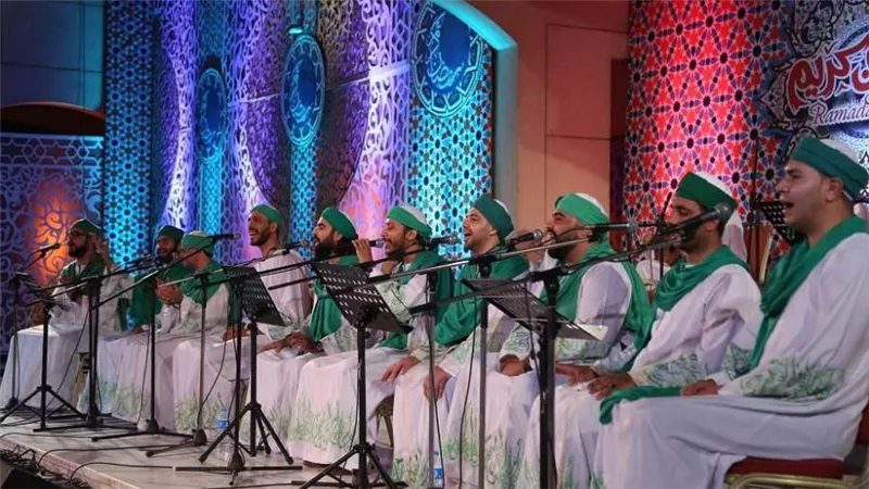 فى ختام فعاليات مهرجان الاوبرا الصيفى.. الحضرة تحتفل بعيدها الثامن على المكشوف 