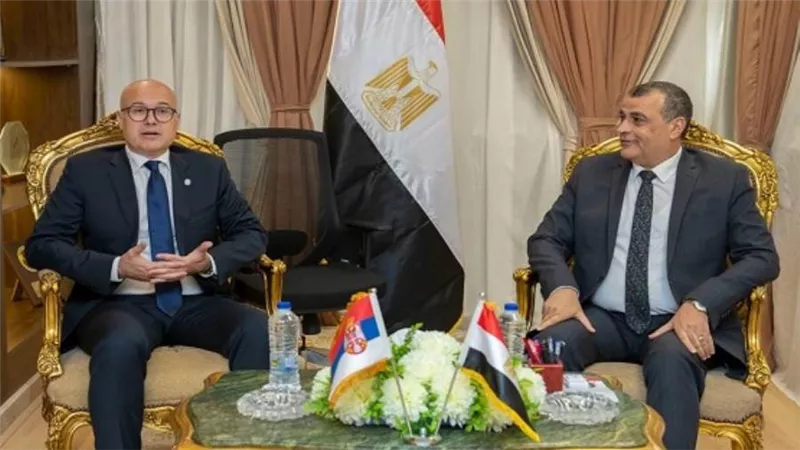 وزير الدولة للإنتاج الحربي يستقبل نائب رئيس الوزراء ووزير دفاع صربيا لبحث آليات تعزيز التعاون الثنائي (صور)