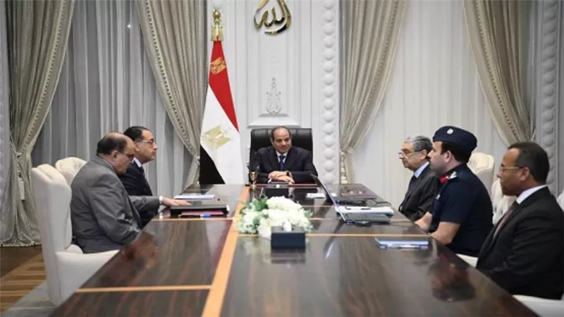الرئيس السيسي يوجه بالعمل على استكمال مشروع 