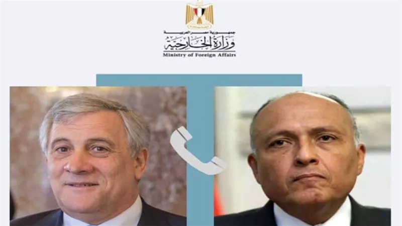 وزير الخارجية يتلقى اتصالا هاتفيا من نظيره الإيطالي