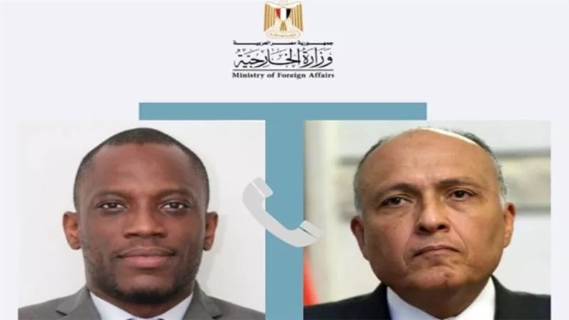 شكري يتلقى اتصالا هاتفيا من وزير خارجية بنين