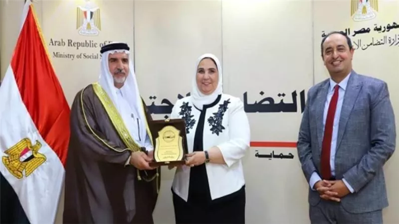 وزيرة التضامن تستقبل وفدا من البرلمان العراقي لبحث التعاون المشترك (صور)