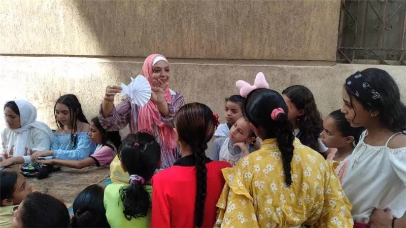 في حب مصر.. قصور الثقافة تختتم مشروع المكتبة المتنقلة ببشاير الخير 