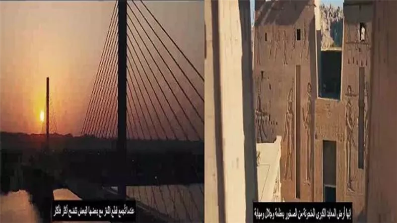 مصر «عبقرية الإنسان والمكان» من حضارة الفراعنة إلى «الجمهورية الجديدة» (فيديو)