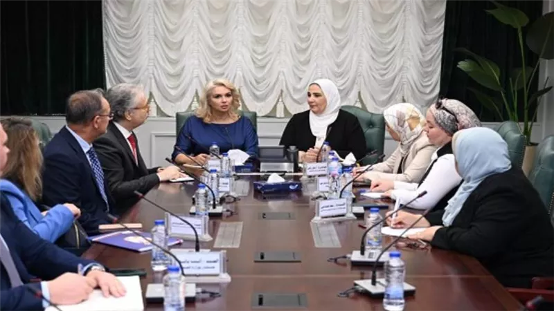 «القباج» تستقبل وزيرة رعاية الأسرة بصربيا لتعزيز التعاون بين البلدين (صور)