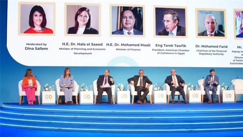 وزيرة التخطيط تشارك في مؤتمر مصر الأول للاستثمار البيئي والمناخي