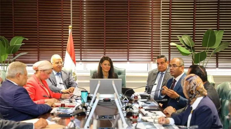 وزراء التعاون الدولي والبيئة والري والتنمية المحلية يتابعون الموقف التنفيذي لمشروع تأهيل وتطوير مصرف كتشنر