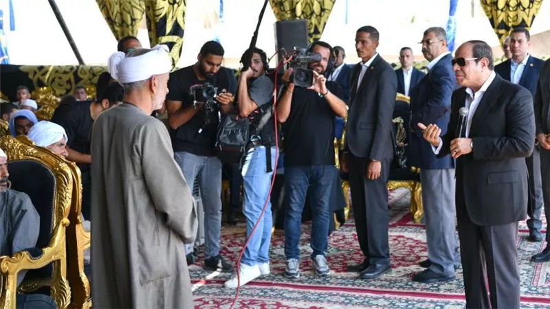 نقيب الفلاحين: الرئيس السيسي أثلج صدور الفلاحين من لؤلؤة الصعيد