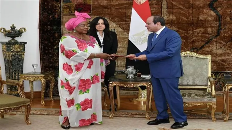 الرئيس السيسي يشيد بالعلاقات المتميزة بين مصر وغينيا الاستوائية (صور)