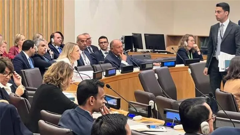 وزير الخارجية سامح شكري يُشارِك في الاجتماع الوزاري الخاص بدعم وكالة الأونروا في نيويورك